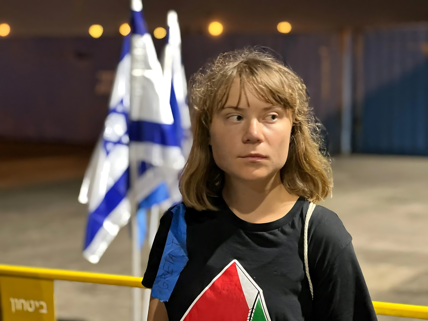 Greta Thunberg, Gazze yardım girişiminde israil tarafından sınır dışı edildi
