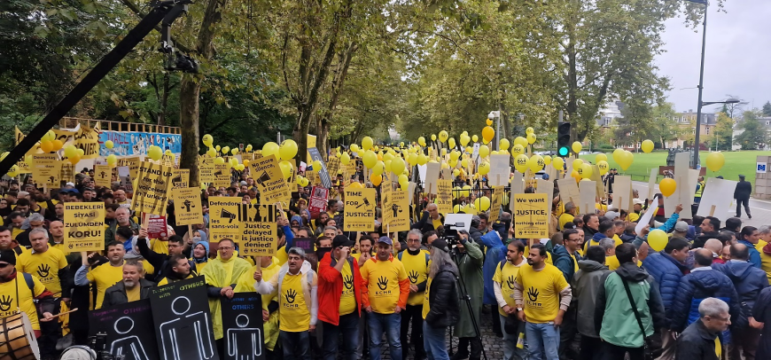 Strasbourg’da ‘Herkes İçin Adalet’ Protestosu