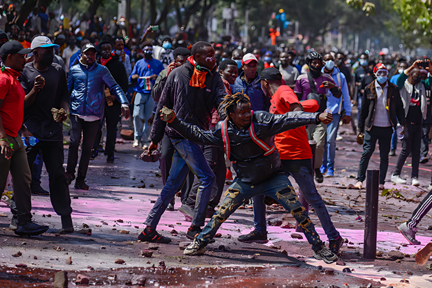 Kenya’da protestoların yıldönümünde yeniden şiddet yaşandı