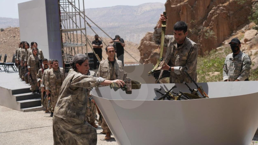  PKK’den silah bırakan ilk gruptan açıklama geldi.   